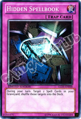 GLD5-EN048 Hidden Spellbook comune Limited Edition (EN) -NEAR MINT-