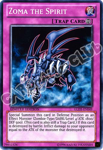 GLD5-EN049 Zoma the Spirit comune Limited Edition (EN) -NEAR MINT-