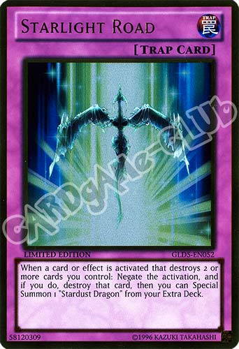 GLD5-EN052 Starlight Road rara oro Limited Edition (EN) -NEAR MINT-