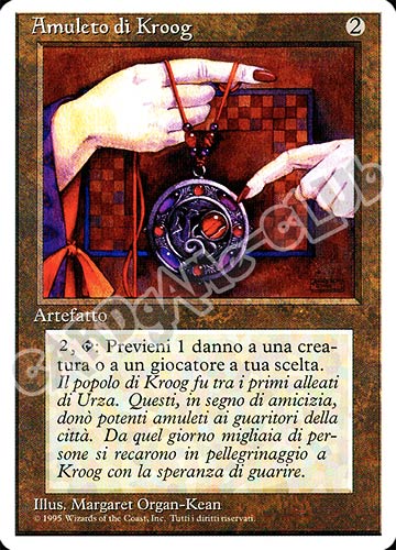 Amuleto di Kroog comune (IT) -NEAR MINT-