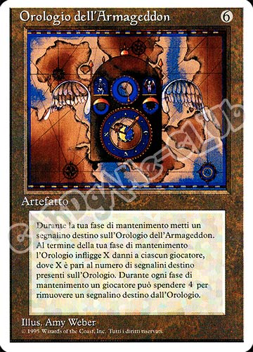 Orologio dell'Armageddon non comune (IT) -NEAR MINT-