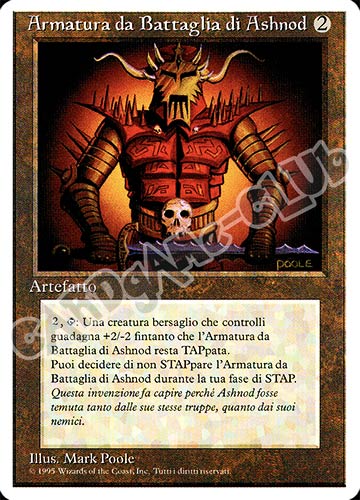 Armatura da Battaglia di Ashnod non comune (IT) -NEAR MINT-