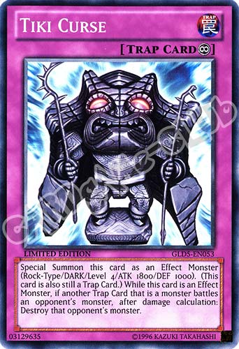 GLD5-EN053 Tiki Curse comune Limited Edition (EN) -NEAR MINT-