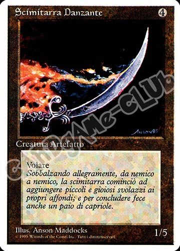 Scimitarra Danzante non comune (IT) -NEAR MINT-