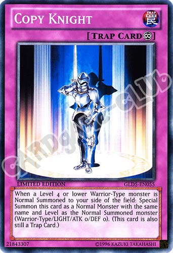 GLD5-EN055 Copy Knight comune Limited Edition (EN) -NEAR MINT-