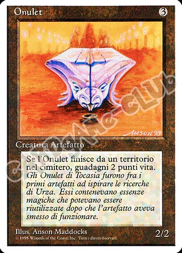 Onulet non comune (IT) -NEAR MINT-