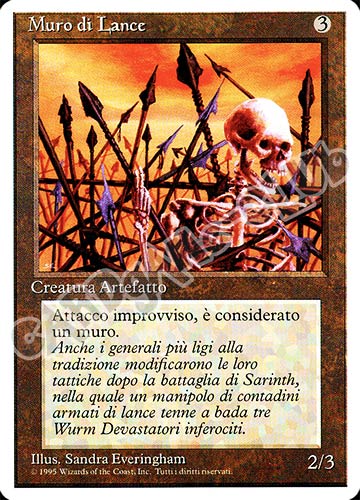 Muro di Lance comune (IT) -NEAR MINT-