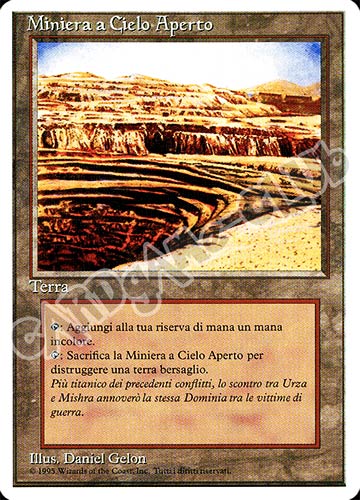 Miniera a Cielo Aperto non comune (IT) -NEAR MINT-