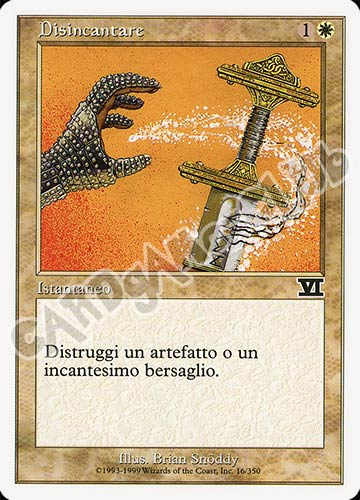 016 / 350 Disincantare comune (IT) -NEAR MINT-