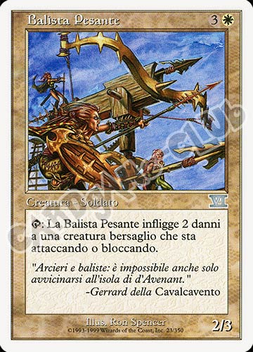 023 / 350 Ballista Pesante non comune (IT) -NEAR MINT-