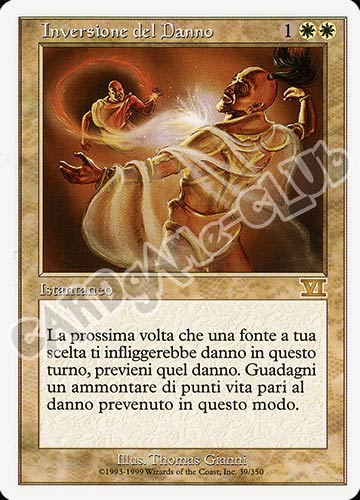 039 / 350 Inversione del Danno rara (IT) -NEAR MINT-