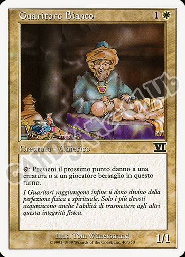 040 / 350 Guaritore Bianco comune (IT) -NEAR MINT-