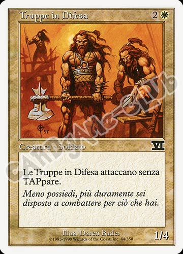 044 / 350 Truppe in Difesa comune (IT) -NEAR MINT-