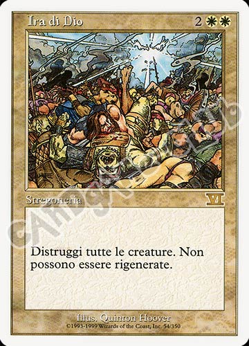 054 / 350 Ira di Dio rara (IT) -NEAR MINT-