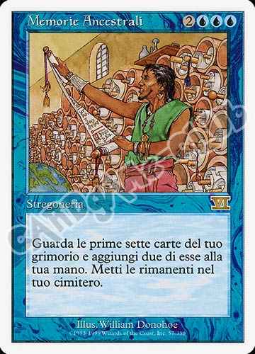 057 / 350 Memorie Ancestrali rara (IT) -NEAR MINT-