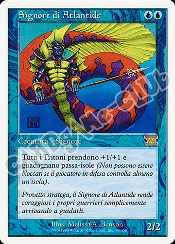 079 / 350 Signore di Atlantide rara (IT) -NEAR MINT-