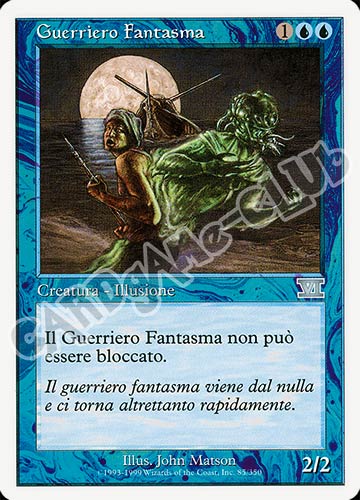 085 / 350 Guerriero Fantasma non comune (IT) -NEAR MINT-