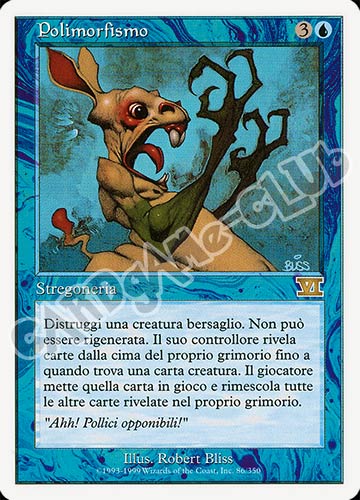 086 / 350 Polimorfismo rara (IT) -NEAR MINT-