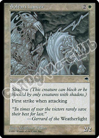 Soltari Lancer comune (EN) -NEAR MINT-
