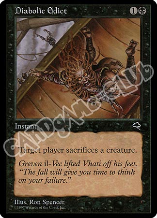 Diabolic Edict comune (EN) -NEAR MINT-
