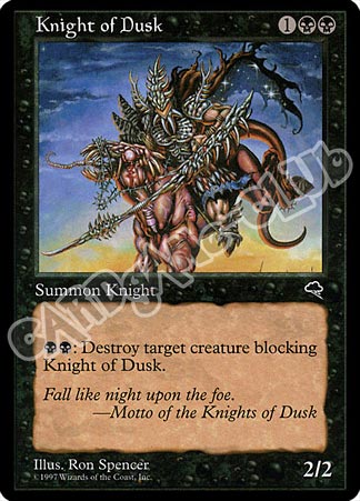 Knight of Dusk non comune (EN) -NEAR MINT-