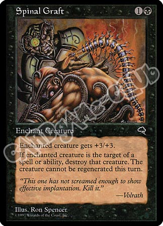 Spinal Graft comune (EN) -NEAR MINT-