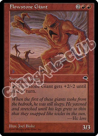 Flowstone Giant comune (EN) -NEAR MINT-