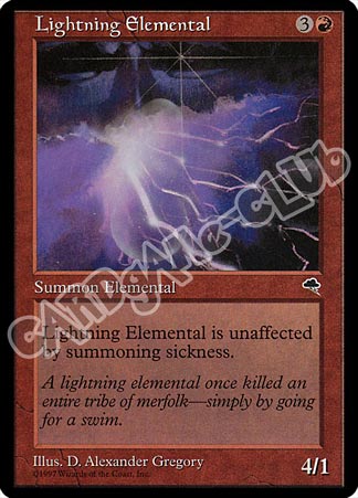 Lightning Elemental comune (EN) -NEAR MINT-