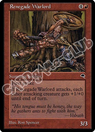 Renegade Warlord non comune (EN) -NEAR MINT-