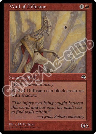 Wall of Diffusion comune (EN) -NEAR MINT-