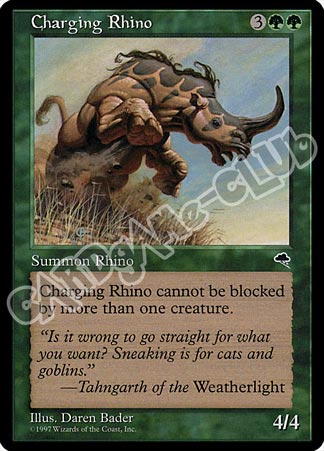 Charging Rhino non comune (EN) -NEAR MINT-