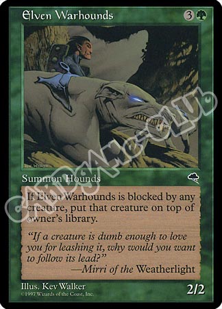 Elven Warhounds rara (EN) -NEAR MINT-