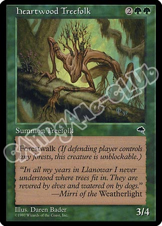 Heartwood Treefolk non comune (EN) -NEAR MINT-