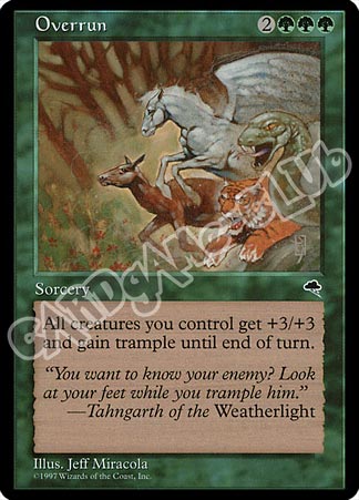 Overrun non comune (EN) -NEAR MINT-