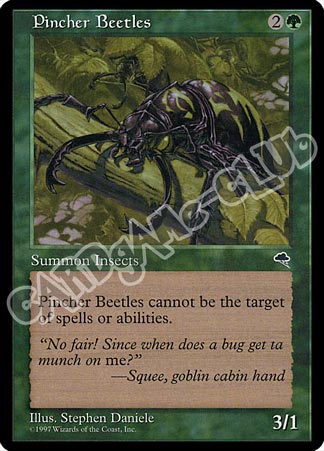 Pincher Beetles comune (EN) -NEAR MINT-