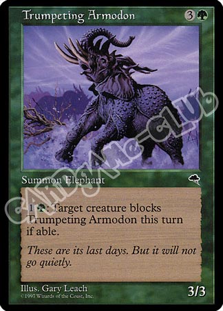 Trumpeting Armodon non comune (EN) -NEAR MINT-