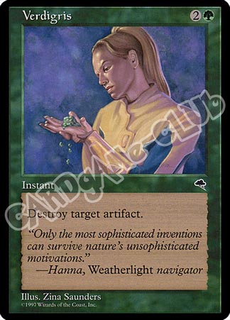 Verdigris non comune (EN) -NEAR MINT-