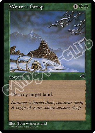 Winter's Grasp non comune (EN) -NEAR MINT-