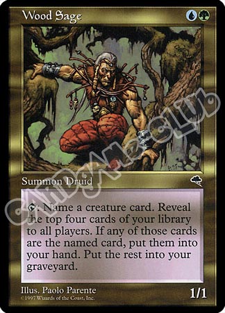 Wood Sage rara (EN) -NEAR MINT-