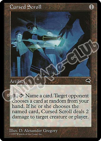 Cursed Scroll rara (EN) -NEAR MINT-