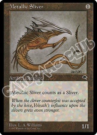 Metallic Sliver comune (EN) -NEAR MINT-
