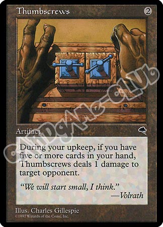 Thumbscrews rara (EN) -NEAR MINT-