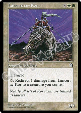 Lancers en-Kor non comune (EN) -NEAR MINT-