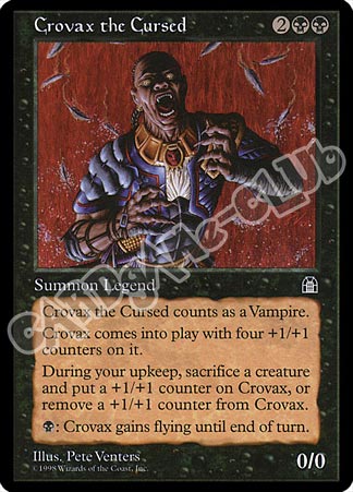 Crovax,The Cursed rara (EN) -NEAR MINT-