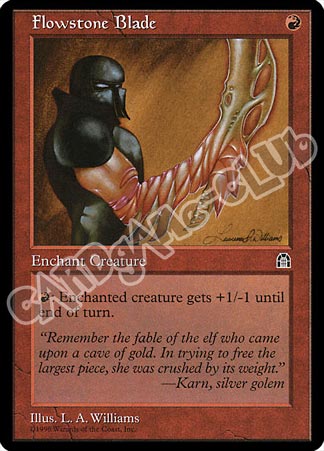Flowstone Blade comune (EN) -NEAR MINT-