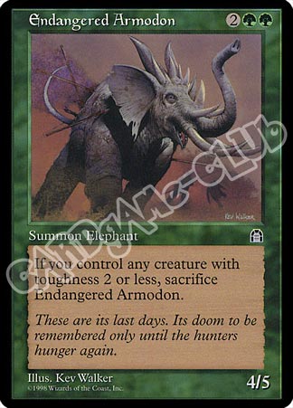 Endangered Armodon comune (EN) -NEAR MINT-