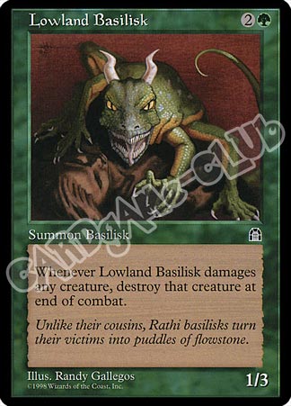 Lowland Basilisk comune (EN) -NEAR MINT-