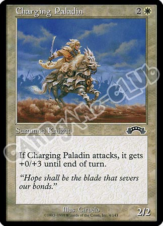 004 / 143 Charging Paladin comune (EN) -NEAR MINT-