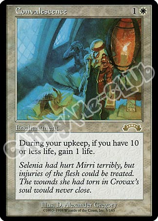 005 / 143 Convalescence rara (EN) -NEAR MINT-