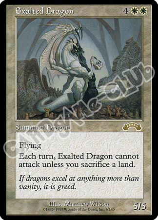 006 / 143 Exalted Dragon rara (EN) -NEAR MINT-